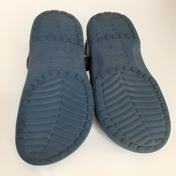 Crocs Clogs Kids Slip On Comfort Shoes Blue Boys 12/13 Water Shoe Summer - Picture 7 of 8